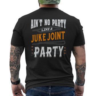 Juke Joint Blues Party Clarksdale Vintage Style Men's T-shirt Back Print - Thegiftio UK