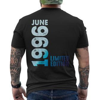 Junio 1996 Año 1996 Retro 1996Intage Edición Limitada 1996 Camiseta Hombre Estampado Espalda - Regaloses