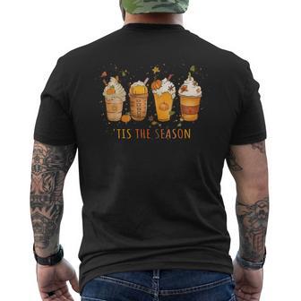 Kürbis Gewürz Latteaison Kaffee Liebe Psl Herbst Kaffee T-Shirt mit Rückendruck - Geschenkecke