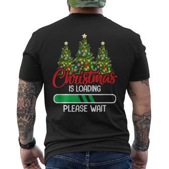 La Navidade Está Cargando -Uéter Navideño Divertido Camiseta Hombre Estampado Espalda - Regaloses