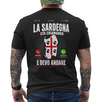 Laardegnata Chiamando Regalo Divertenteardo Regione T-shirt da uomo con stampa posteriore - Novitaregali