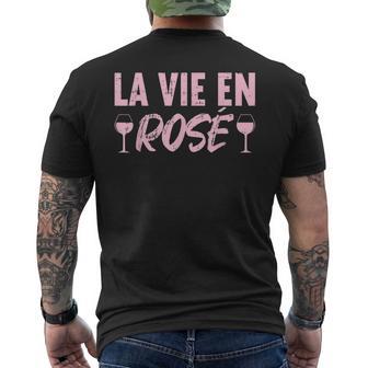 Laie En Rosé Rosein Bar Humour Apéro Fête Amis Cadeau T-shirt imprimé au dos - Cadeauxyz