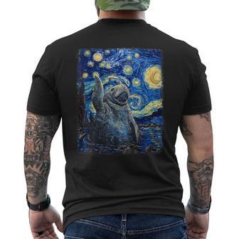 Lamantin Patate Flottanteache De Merirène Potelée T-shirt imprimé au dos - Cadeauxyz