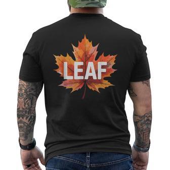 Leaf Blower Adult Halloween Matching Couples Costume Men's T-shirt Back Print - Thegiftio UK