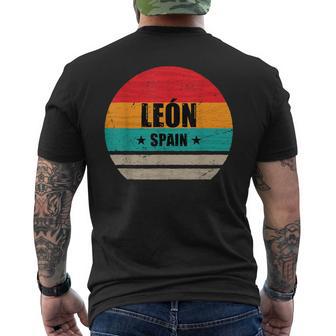 León España Retrointage Recuerdos De León Camiseta Hombre Estampado Espalda - Regaloses