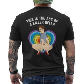 Lgbt Este Es El Culo De Un Asesino Bella Divertido Orgullo Gay Camiseta Hombre Estampado Espalda - Regaloses