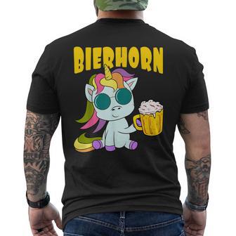 Licorneerre À Bière Bière Boire Boire Fête Fête Fêtes T-shirt imprimé au dos - Cadeauxyz