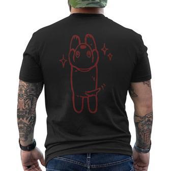 Lindo Perro Callejero Feliz De Los Años 90 Del Y2k Camiseta Hombre Estampado Espalda - Regaloses
