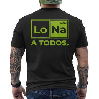 Loodio A Todos Los Odio A Todos Lo Na Química Divertida Camiseta Hombre Estampado Espalda - Regaloses