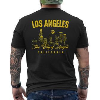 Los Angeles Cityintage T-shirt imprimé au dos - Cadeauxyz