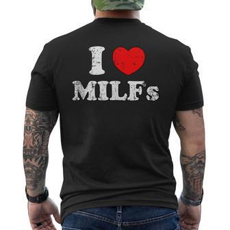 I Love Milfs Milf Milf Caliente Mamá Cazador Amante Regalo Grunge In Mangas Camiseta Hombre Estampado Espalda - Regaloses