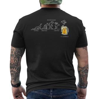 Lunes Martes Miercoles Jueves Yiernes Cerveza Cervezas Camiseta Hombre Estampado Espalda - Regaloses