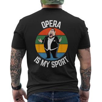 Lustige Oper Ist Meinport Opernsänger Opernfan Geschenk T-Shirt mit Rückendruck - Geschenkecke