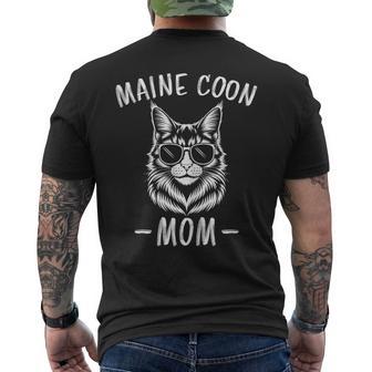 Maine Coon Mamá Divertido Maine Coon Camiseta Hombre Estampado Espalda - Regaloses