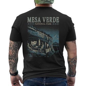 Mesa Verde National Park Colorado Traveling Nature Exploring Men's T-shirt Back Print - Thegiftio UK