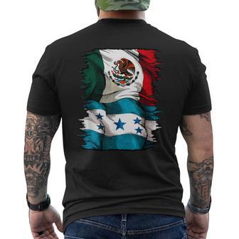 Mexico Honduras Men's T-shirt Back Print - Thegiftio UK