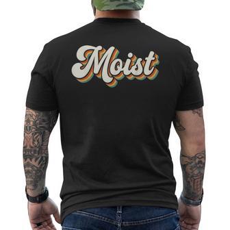 Moist Retro Weird Cool Hilarante Humorísticoarcasmo Camiseta Hombre Estampado Espalda - Regaloses