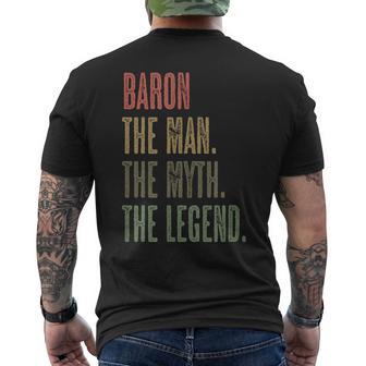 Mythe Legende Name T-shirt imprimé au dos - Cadeauxyz