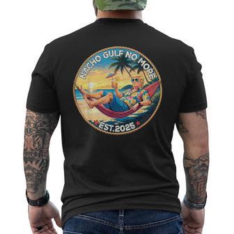 Nacho Gulf No More Of America Est 2025 Patriotic Beach Men's T-shirt Back Print | Seseable UK