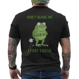 Ne Me Fais Pas Peur Je Pète Facilement C'est Drôle T-shirt imprimé au dos - Cadeauxyz