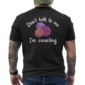 Ne Me Parle Pas Je Compte T-shirt imprimé au dos - Cadeauxyz