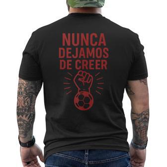 We Nevertop Believing Afición Atlético Madrid Camiseta Hombre Estampado Espalda - Regaloses