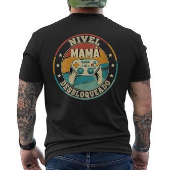 Nivel De Pecho Desbloqueado Futuro Pecho Madre Anuncio Embarazo Cuello Camiseta Hombre Estampado Espalda - Regaloses