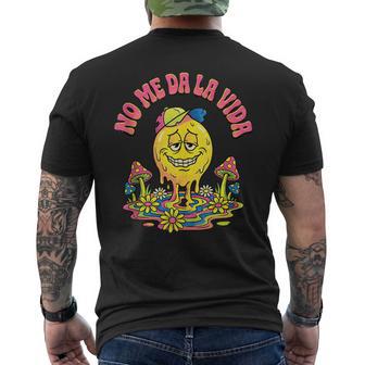 No Me Da Laida Humorarcástico Retro Estrés Adultos In Mangas Camiseta Hombre Estampado Espalda - Regaloses
