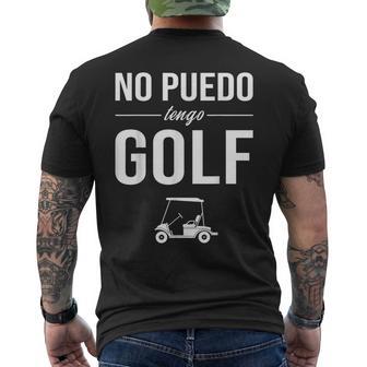No Puedo Tengo Golf Golfista Jugador De Golf Divertida Camiseta Hombre Estampado Espalda - Regaloses