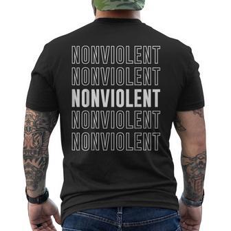 Noniolent T-shirt imprimé au dos - Cadeauxyz