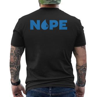Nope Blue Magic Lustige Kleidung Für Herren Damen Und Kinder T-Shirt mit Rückendruck - Geschenkecke