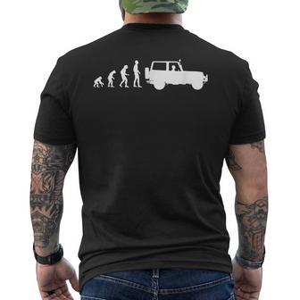 Off Road Evolution 4X4 Awd Coche De Cuatro Ruedas Camiseta Hombre Estampado Espalda - Regaloses