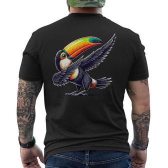 Pájaro Tropical Para Niños Y Tucán Lindo Camiseta Hombre Estampado Espalda - Regaloses