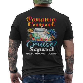 Panama Canal Cruise Squad 2026 Friend Family Cruise Trip Men's T-shirt Back Print | Seseable UK