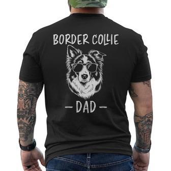 Papá Border Collie Divertido Border Collie Camiseta Hombre Estampado Espalda - Regaloses