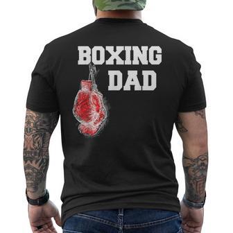 Papá Boxeador Padre Boxeador Camiseta Hombre Estampado Espalda - Regaloses