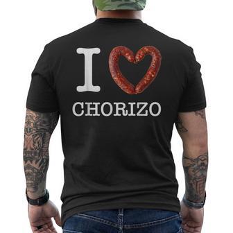 Para Los Amantes Únicos Del Chorizo Camiseta Hombre Estampado Espalda - Regaloses
