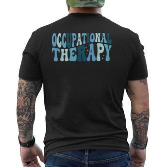 Pediatric Occupational Therapy Occupational Therapist Ot Men's T-shirt Back Print - Thegiftio UK