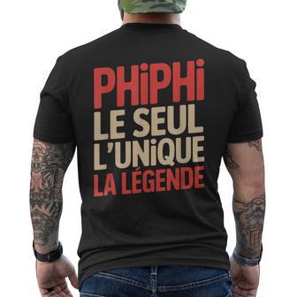 Phiphi Homme Humour Idée Cadeau Philippe Humoristique Drôle T-shirt imprimé au dos - Cadeauxyz