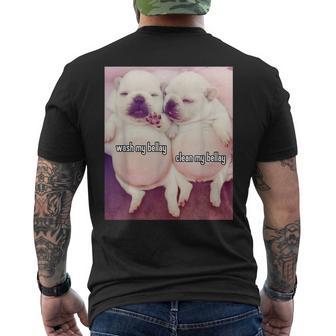Pibble Meme Lavar Miientre Divertido Dos Pibbles Camiseta Hombre Estampado Espalda - Regaloses