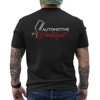 Pintor De Coche Para Pintores De Automóviles Camiseta Hombre Estampado Espalda - Regaloses