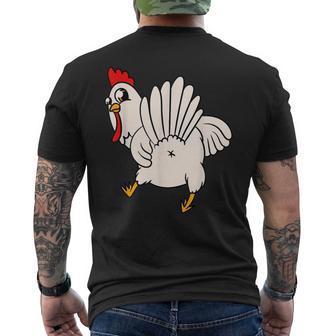 Pollo A Tope De Pollo Para Amantes De Pollo Divertido A Tope De Pollo Camiseta Hombre Estampado Espalda - Regaloses