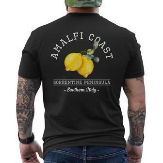 Positano Italia Costa De Amalfi Italiaorrento Caprisouthern Camiseta Hombre Estampado Espalda - Regaloses