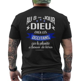 Pour Les Occitans Qui Adore La Région De L'occitanie T-shirt imprimé au dos - Cadeauxyz