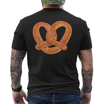 Pretzel Day I Love Pretzels Regalo Per Amanti Del Cibo T-shirt da uomo con stampa posteriore - Novitaregali