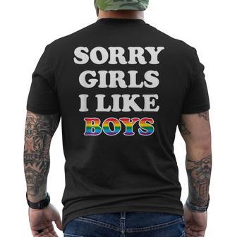 Pride Loiento Chicas Me Gustan Los Chicos Camiseta Hombre Estampado Espalda - Regaloses
