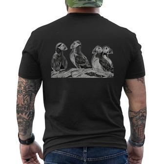 Puffin Puffin T Camiseta Hombre Estampado Espalda - Regaloses