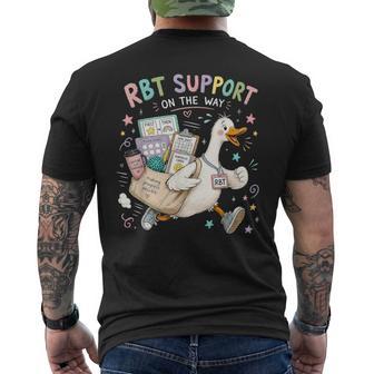 Rbt Support On The Way Goose Registered Behavior Tech Men's T-shirt Back Print - Thegiftio UK