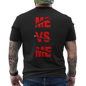 Red MeMe Red Graphic Men's T-shirt Back Print - Thegiftio UK