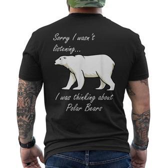 Réflexionur L'aventure En Pleine Nature Des Ours Polaires T-shirt imprimé au dos - Cadeauxyz